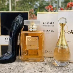 ¡COMPRA 1, LLÉVATE 3! – SET EXCLUSIVO DE PERFUMES PREMIUM: JADORE, COCO CHANEL EAU DE PARFUM, GOOD GIRL CAROLINA HERRERA